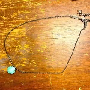 Sabika Counter Balance One Stone Necklace winter 2017